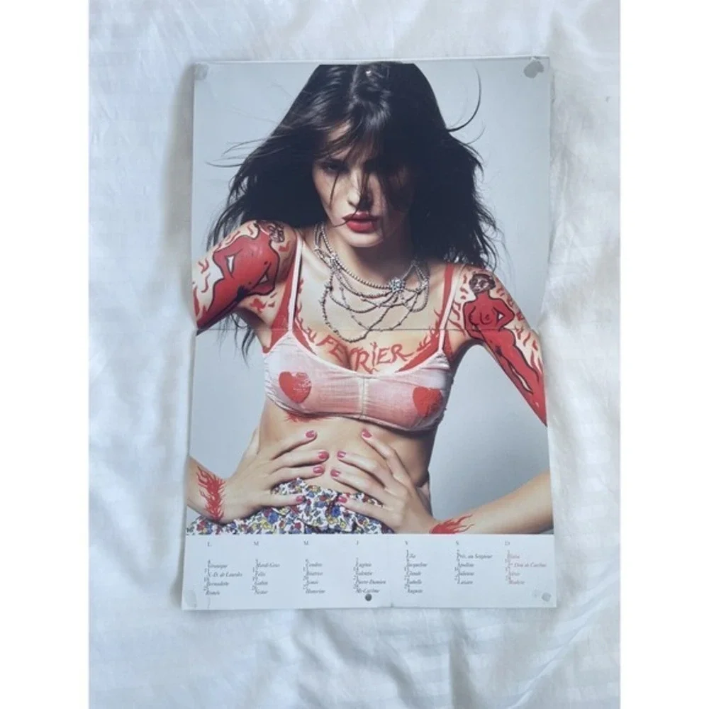 2008 VOGUE Paris France Calendar Terry Richardson Carine Roiteld Sexy Supermodel